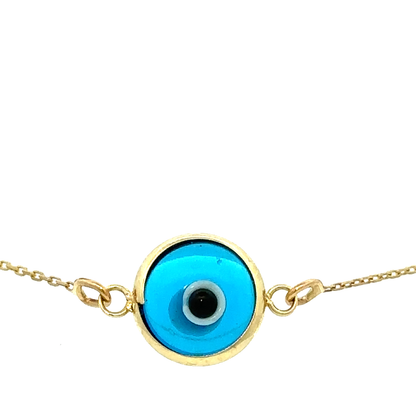 Evil Eye Gold Bracelet