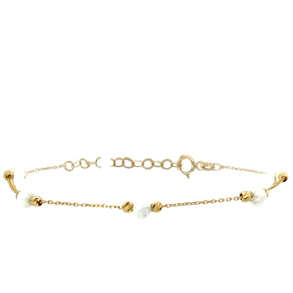 Elegant Gold Chain Bracelet