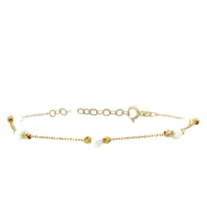 Elegant Gold Chain Bracelet