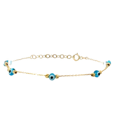 Elegant Evil Eye Bracelet
