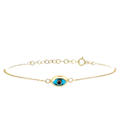 Elegant Eye Charm Bracelet