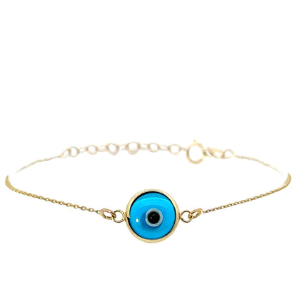 Evil Eye Gold Bracelet