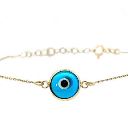 Evil Eye Gold Bracelet