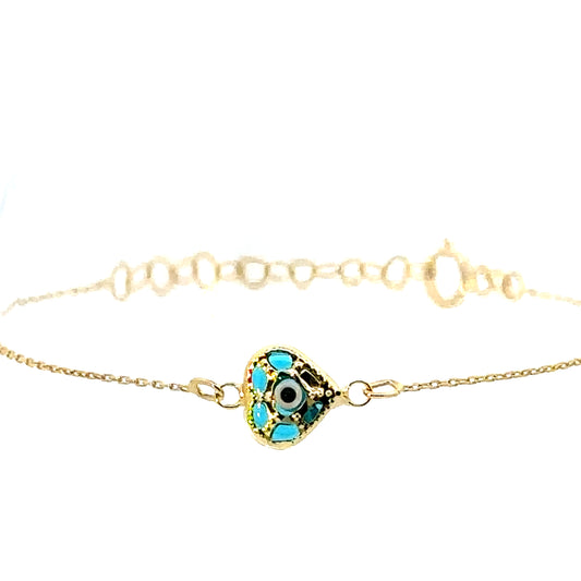 Elegant Turquoise Bracelet
