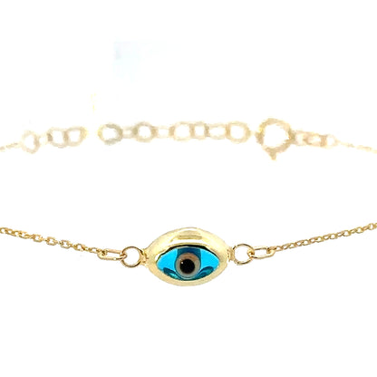 Elegant Eye Charm Bracelet