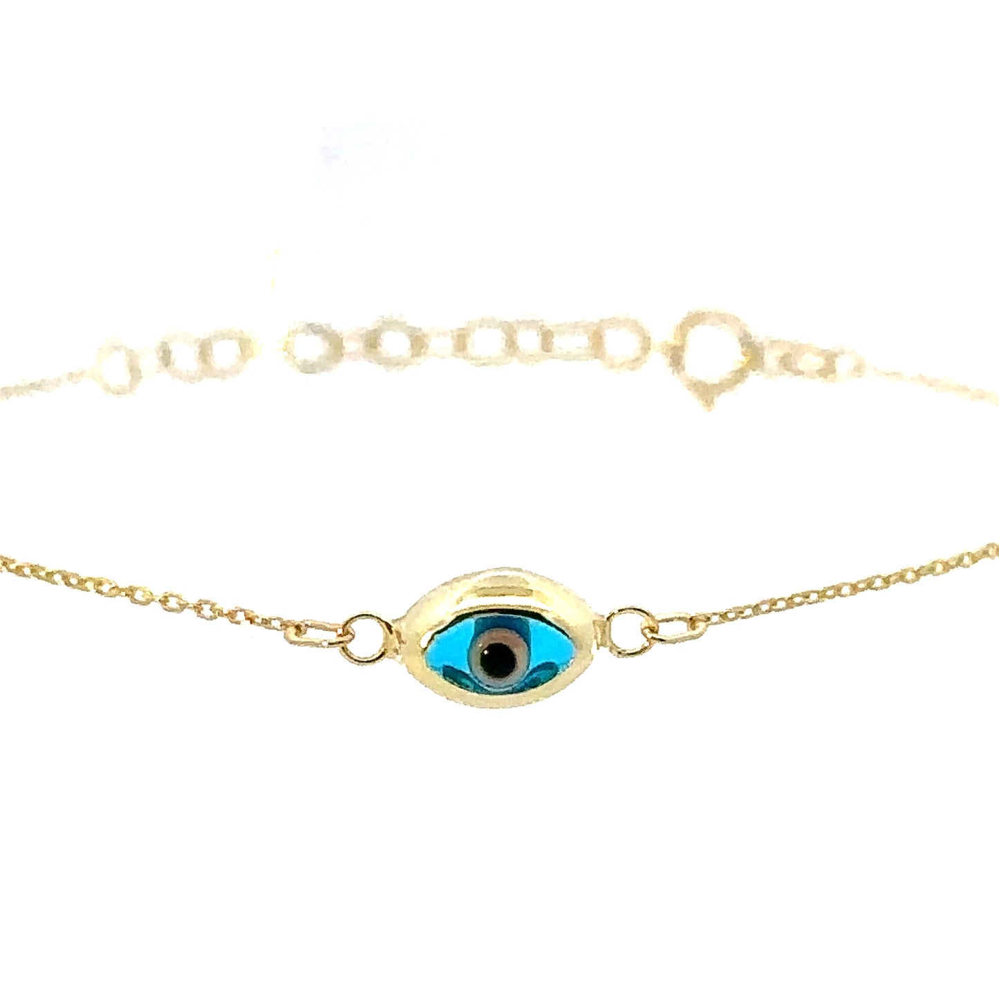 Elegant Eye Charm Bracelet
