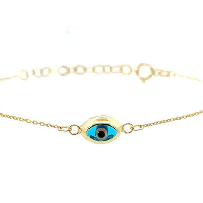 Elegant Eye Charm Bracelet