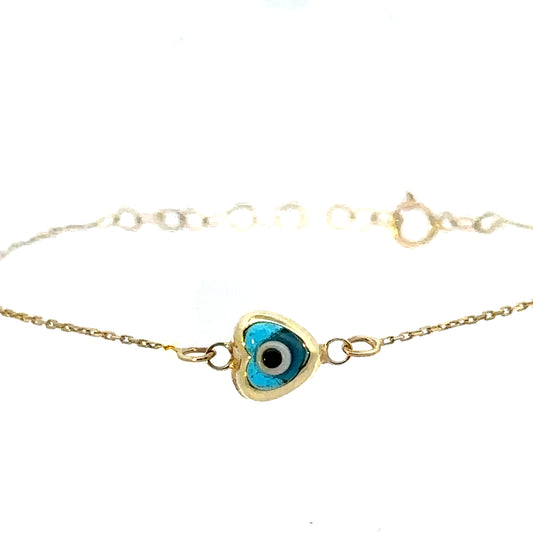 Elegant Evil Eye Bracelet