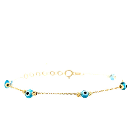 Elegant Evil Eye Bracelet