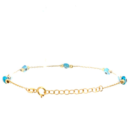 Elegant Evil Eye Bracelet